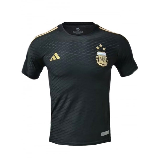 Argentina special jersey player version soccer uniform men's black sportswear football kit top shirt 2023
